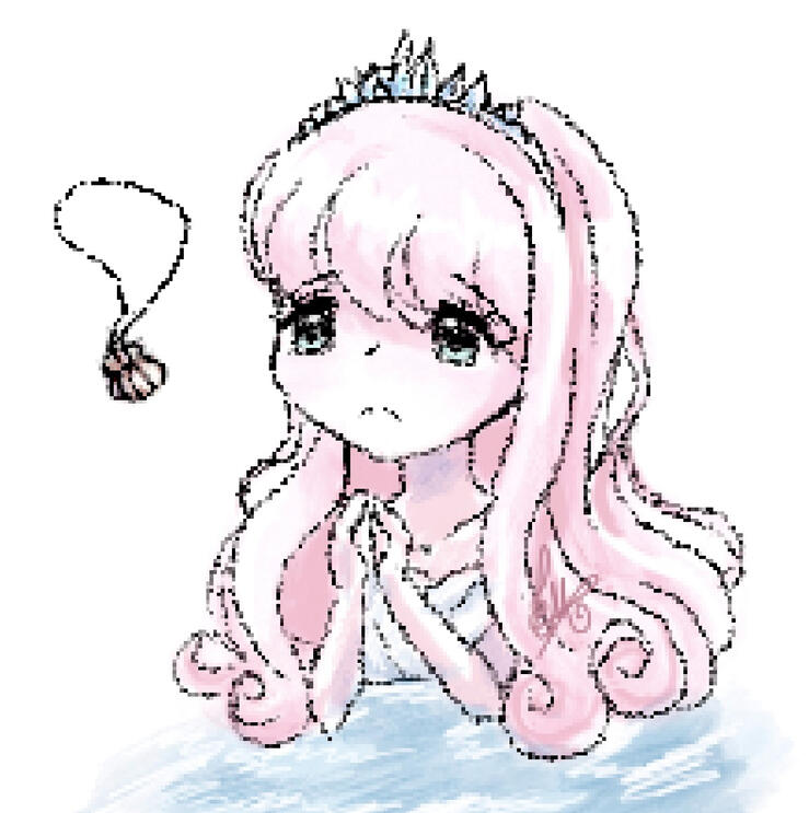 Sad Mermaid Wishing