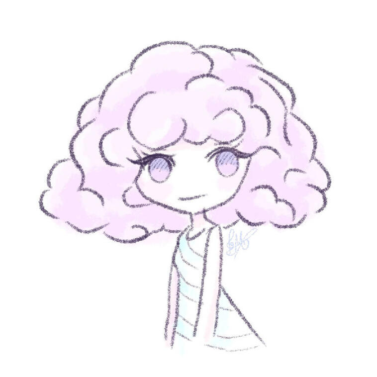 Purple Cotton Candy