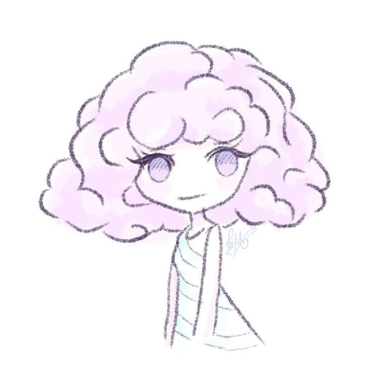 Purple Cotton Candy