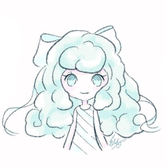 Aqua Cotton Candy
