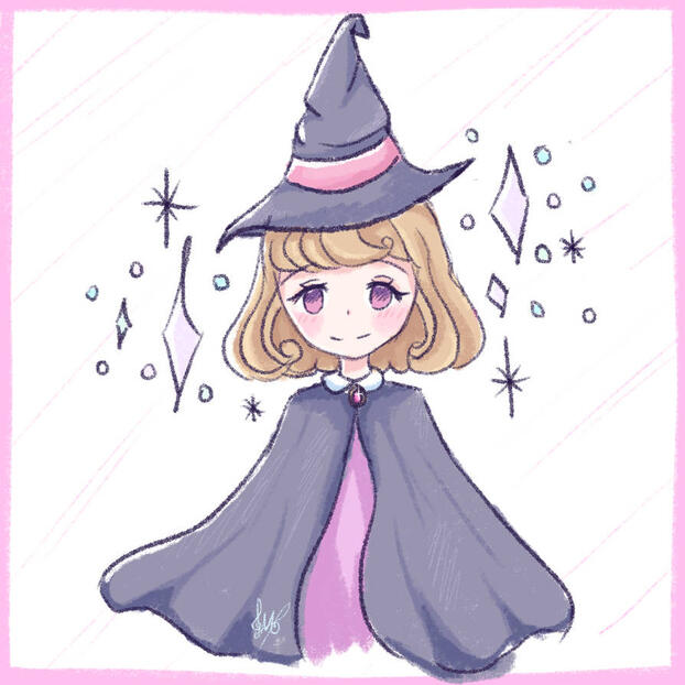 Student of Magic Colored Sketch