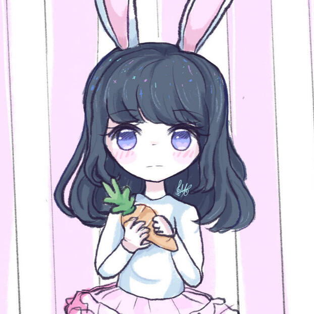 Dark Haired Bunny Girl