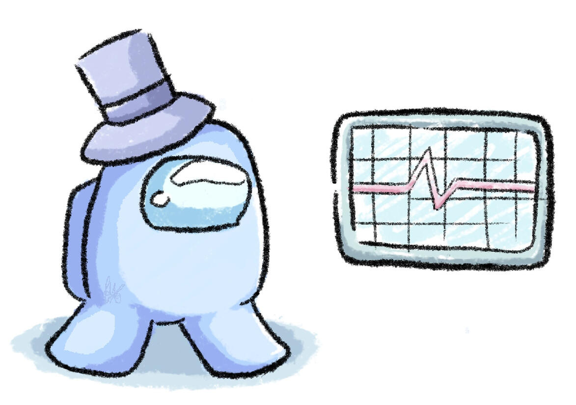 Blue Doing Nothing