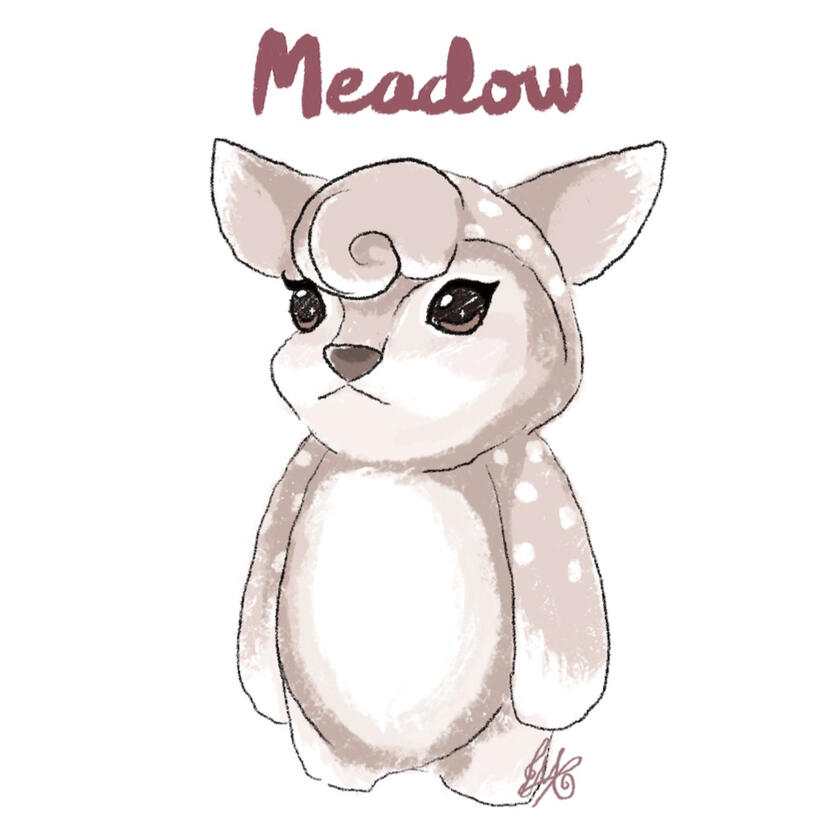 Meadow The Fawn (Deer) Concept