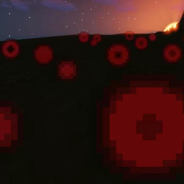 Blood Red EXP Orbs